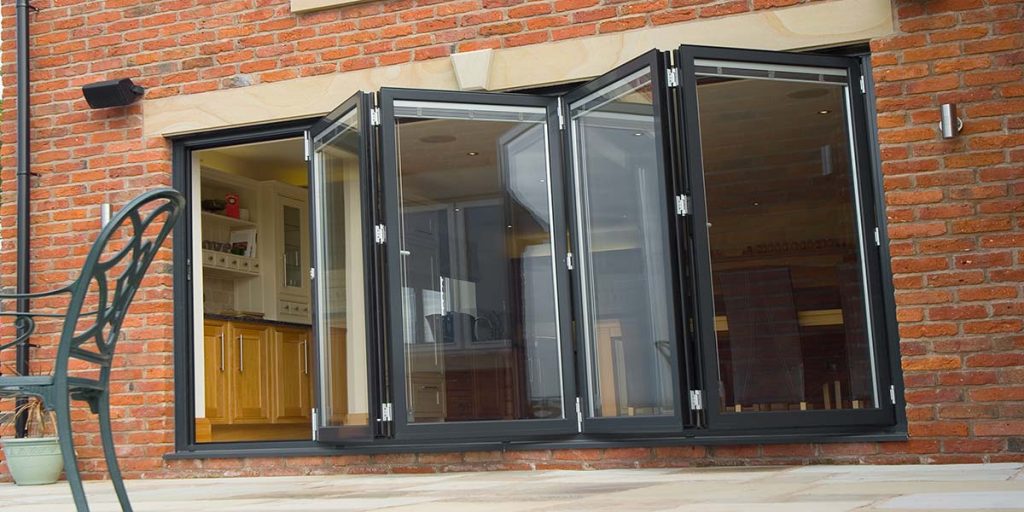 Aluminium Bi-Folding Doors