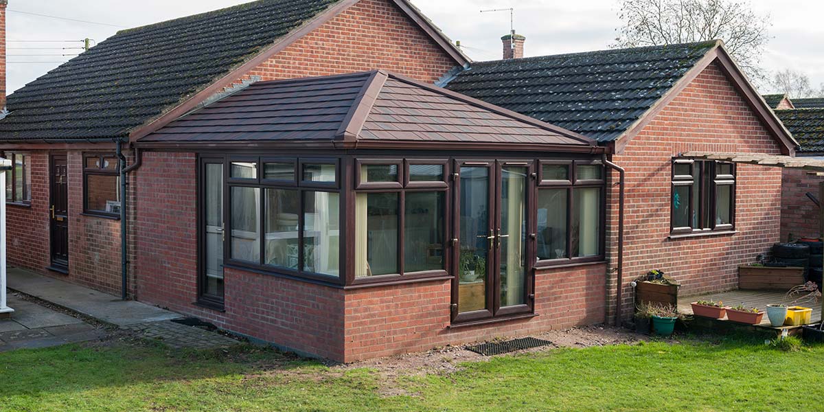 Solid Roof Edwardian Conservatory