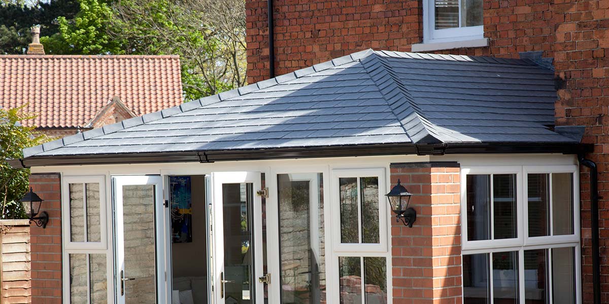 Solid Tiled Roof Orangery