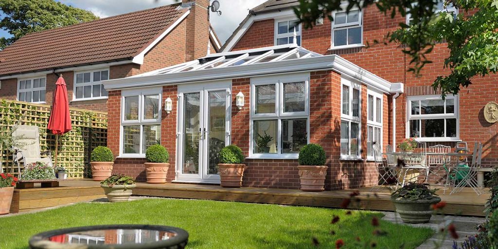 Modern Orangery With French Doors