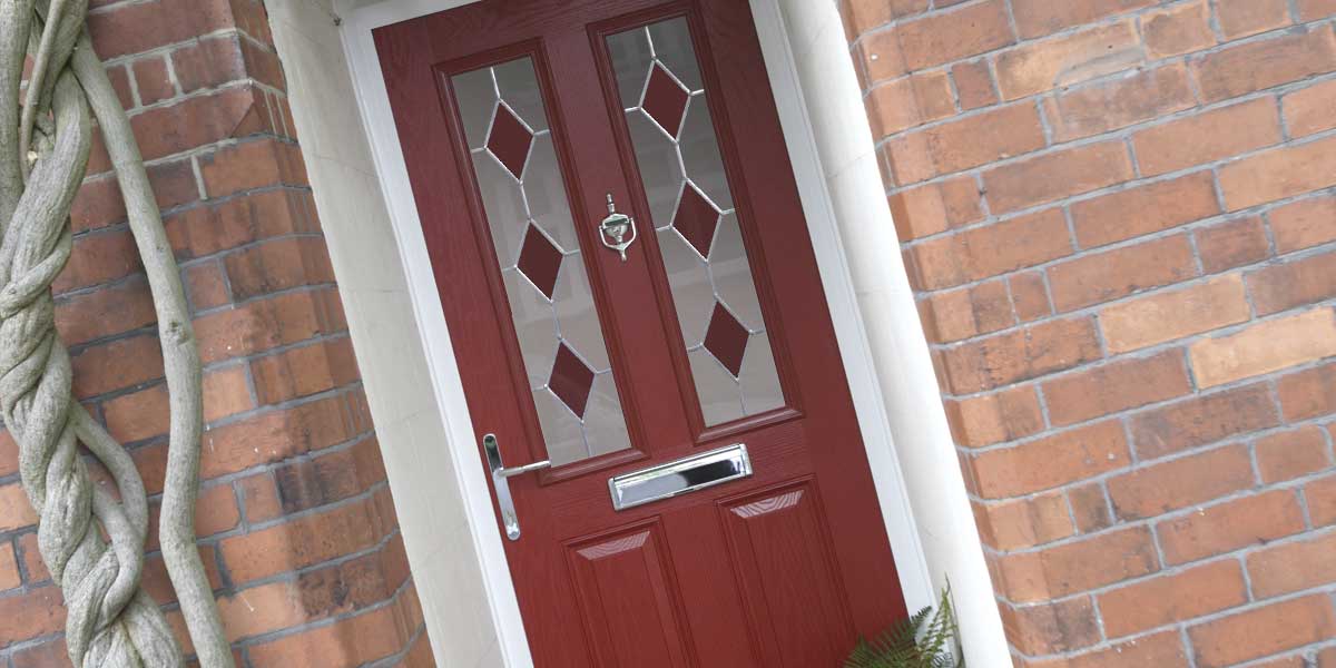 Red Composite Doors