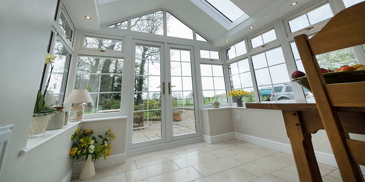 Gable Ultraroof Conservatory Internal Detail