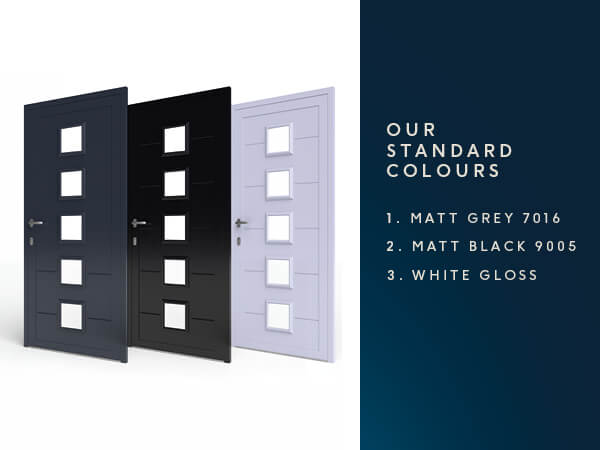 Fuzion standard colours are white, black and grey image