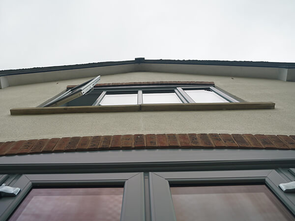 Hazy Grey Extreme UPVC Windows