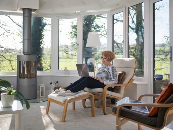 Home Office Conservatory.