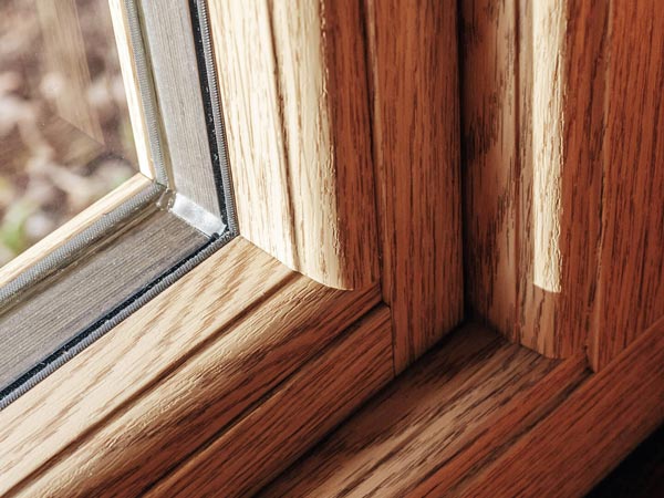 Wooden looking Window foils